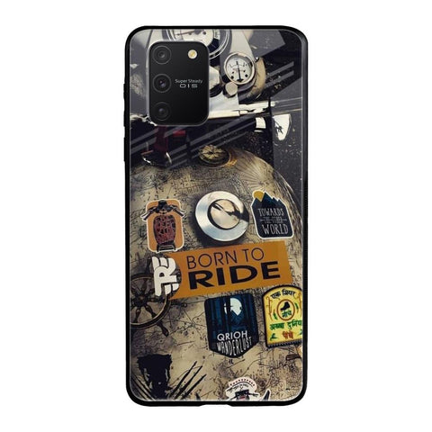 Ride Mode On Samsung Galaxy S10 lite Glass Back Cover Online