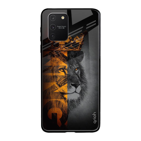King Of Forest Samsung Galaxy S10 lite Glass Back Cover Online