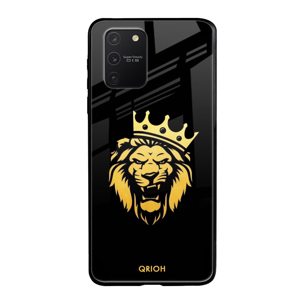 Lion The King Samsung Galaxy S10 lite Glass Back Cover Online