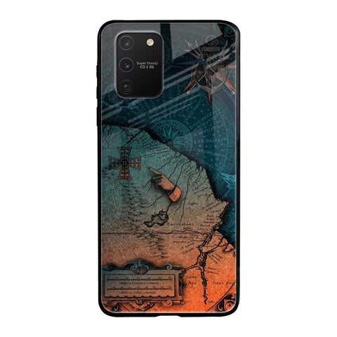 Geographical Map Samsung Galaxy S10 lite Glass Back Cover Online