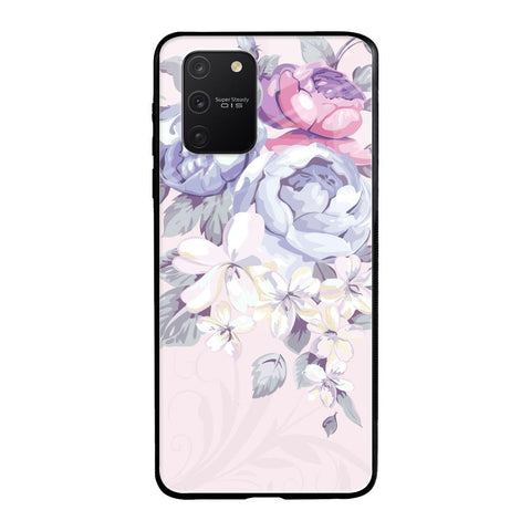 Elegant Floral Samsung Galaxy S10 lite Glass Back Cover Online