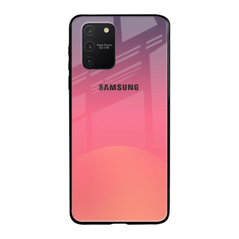 Sunset Orange Samsung Galaxy S10 Lite Glass Cases & Covers Online