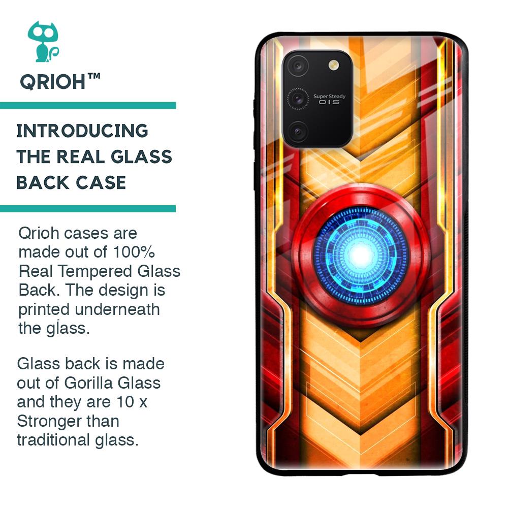 Arc Reactor Glass Case for Samsung Galaxy S10 Lite