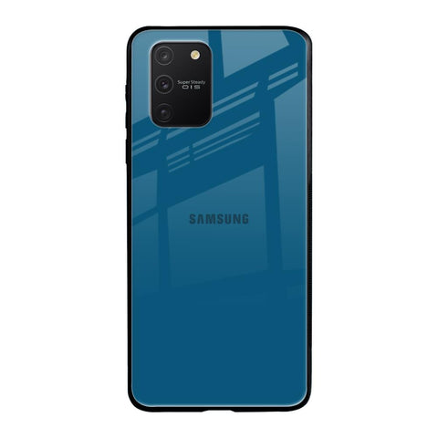 Cobalt Blue Samsung Galaxy S10 lite Glass Back Cover Online