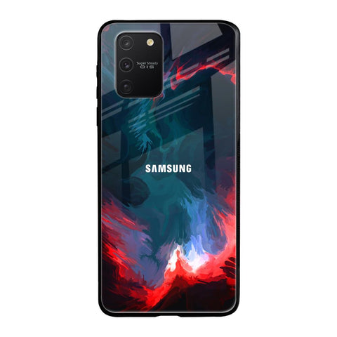 Brush Art Samsung Galaxy S10 lite Glass Back Cover Online