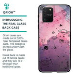 Space Doodles Glass Case for Samsung Galaxy S10 lite