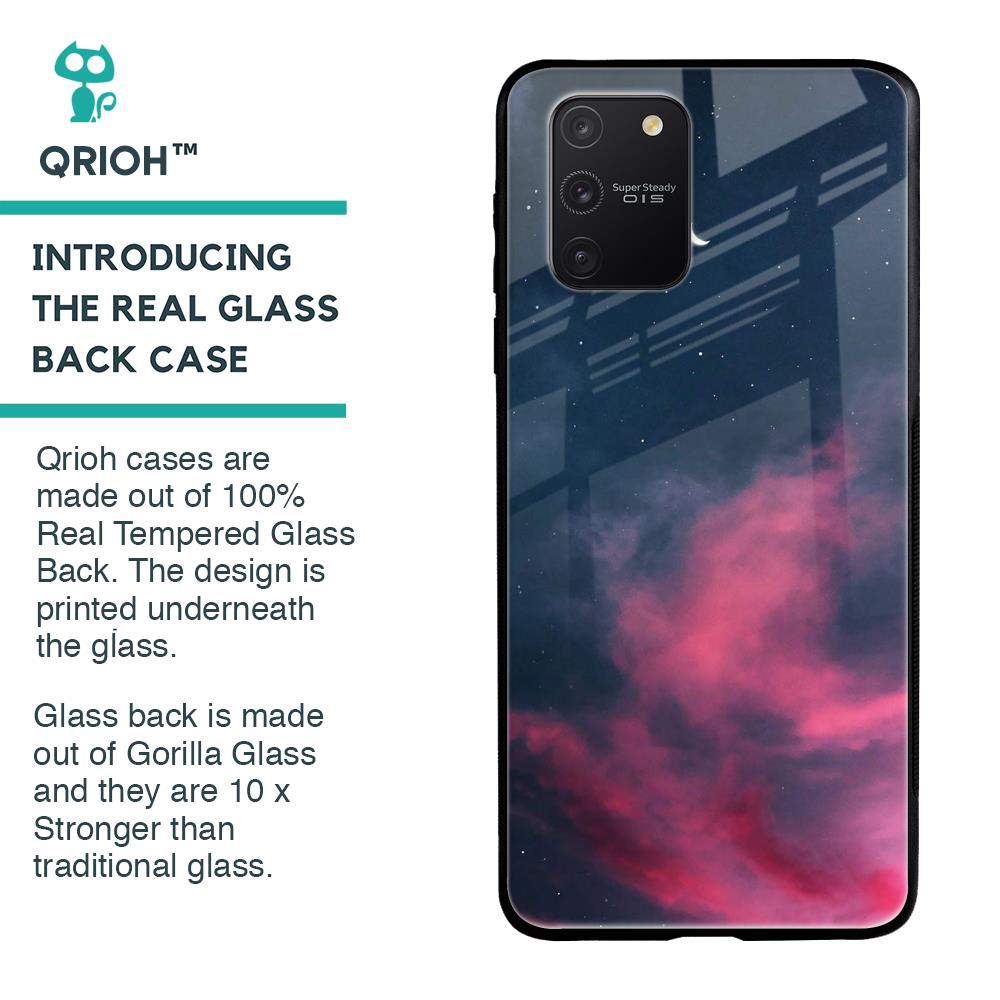 Moon Night Glass Case For Samsung Galaxy S10 lite