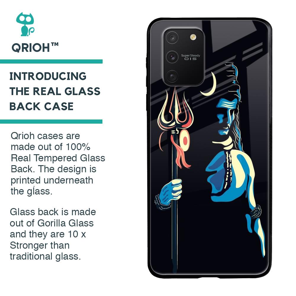 Mahakal Glass Case For Samsung Galaxy S10 lite