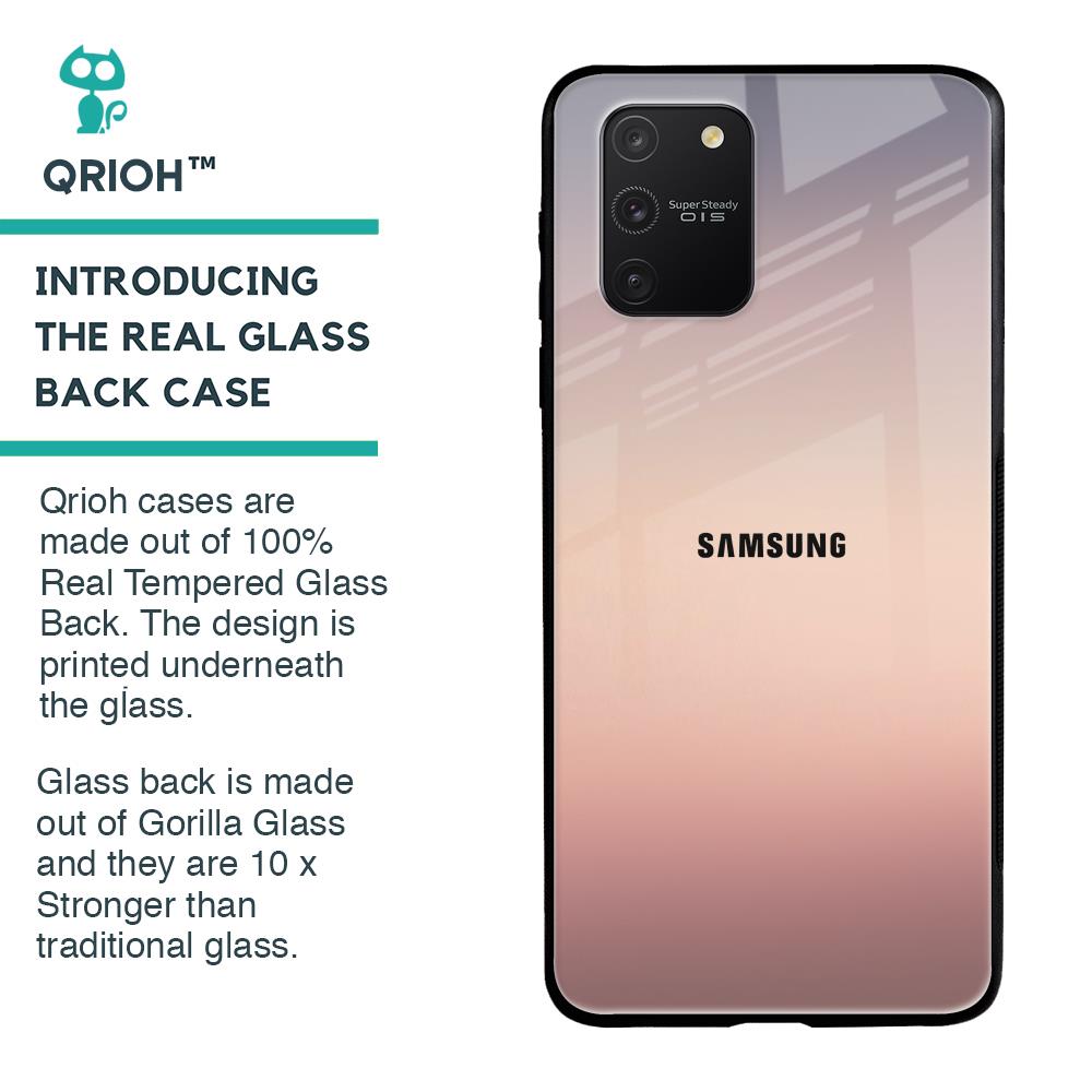 Golden Mauve Glass Case for Samsung Galaxy S10 lite