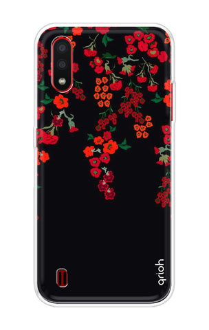 Floral Deco Samsung Galaxy A01 Back Cover