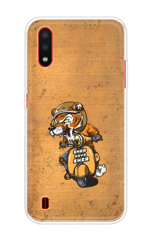 Jungle King Samsung Galaxy A01 Back Cover