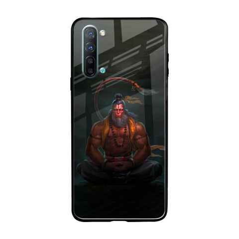 Lord Hanuman Animated Oppo Reno 3 Glass Back Cover Online