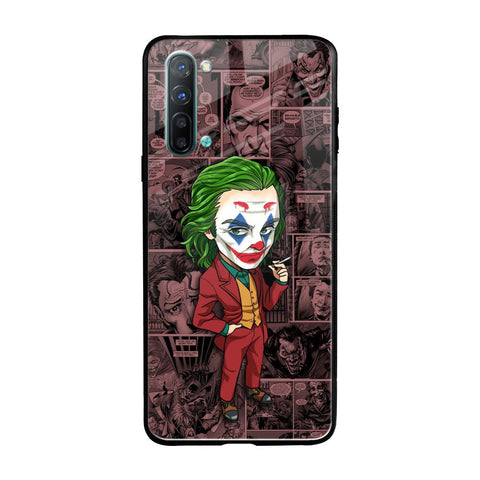 Joker Cartoon Oppo Reno 3 Glass Back Cover Online
