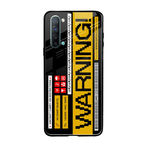 Aircraft Warning Oppo Reno 3 Glass Back Cover Online