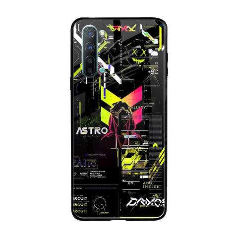 Astro Glitch Oppo Reno 3 Glass Back Cover Online