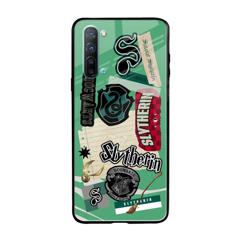 Slytherin Oppo Reno 3 Glass Back Cover Online