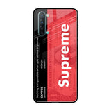 Supreme Ticket Oppo Reno 3 Glass Back Cover Online