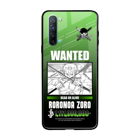 Zoro Wanted Oppo Reno 3 Glass Back Cover Online