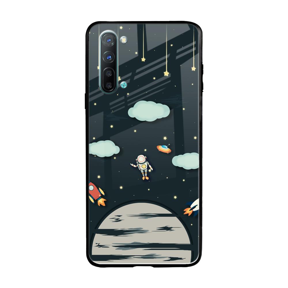 Astronaut Dream Oppo Reno 3 Glass Back Cover Online