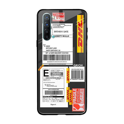 Cool Barcode Label Oppo Reno 3 Glass Back Cover Online