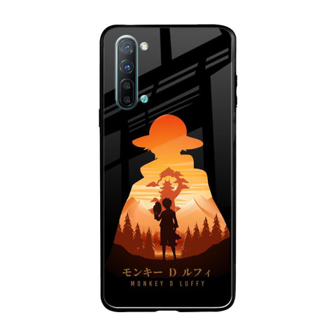 Luffy One Piece Oppo Reno 3 Glass Back Cover Online