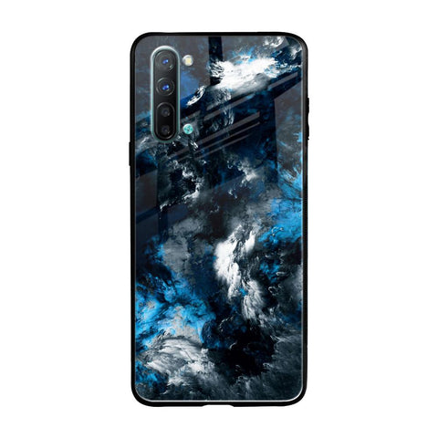 Cloudy Dust Oppo Reno 3 Glass Back Cover Online