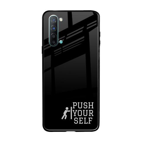 Push Your Self Oppo Reno 3 Glass Back Cover Online