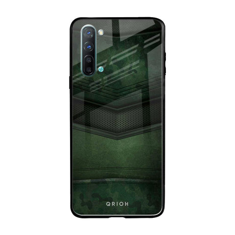 Green Leather Oppo Reno 3 Glass Back Cover Online