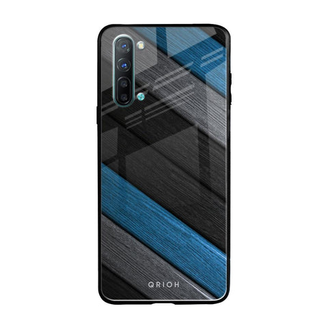 Multicolor Wooden Effect Oppo Reno 3 Glass Back Cover Online