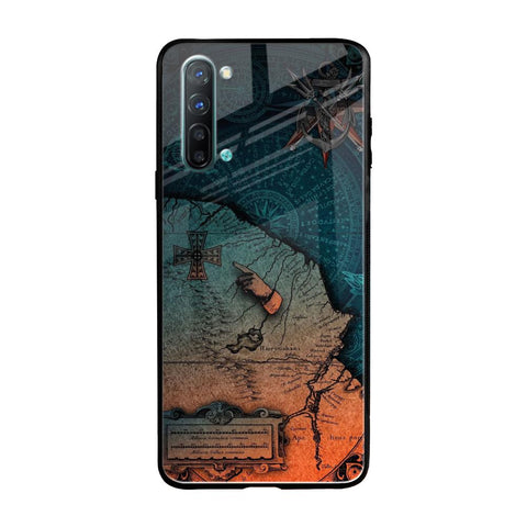 Geographical Map Oppo Reno 3 Glass Back Cover Online