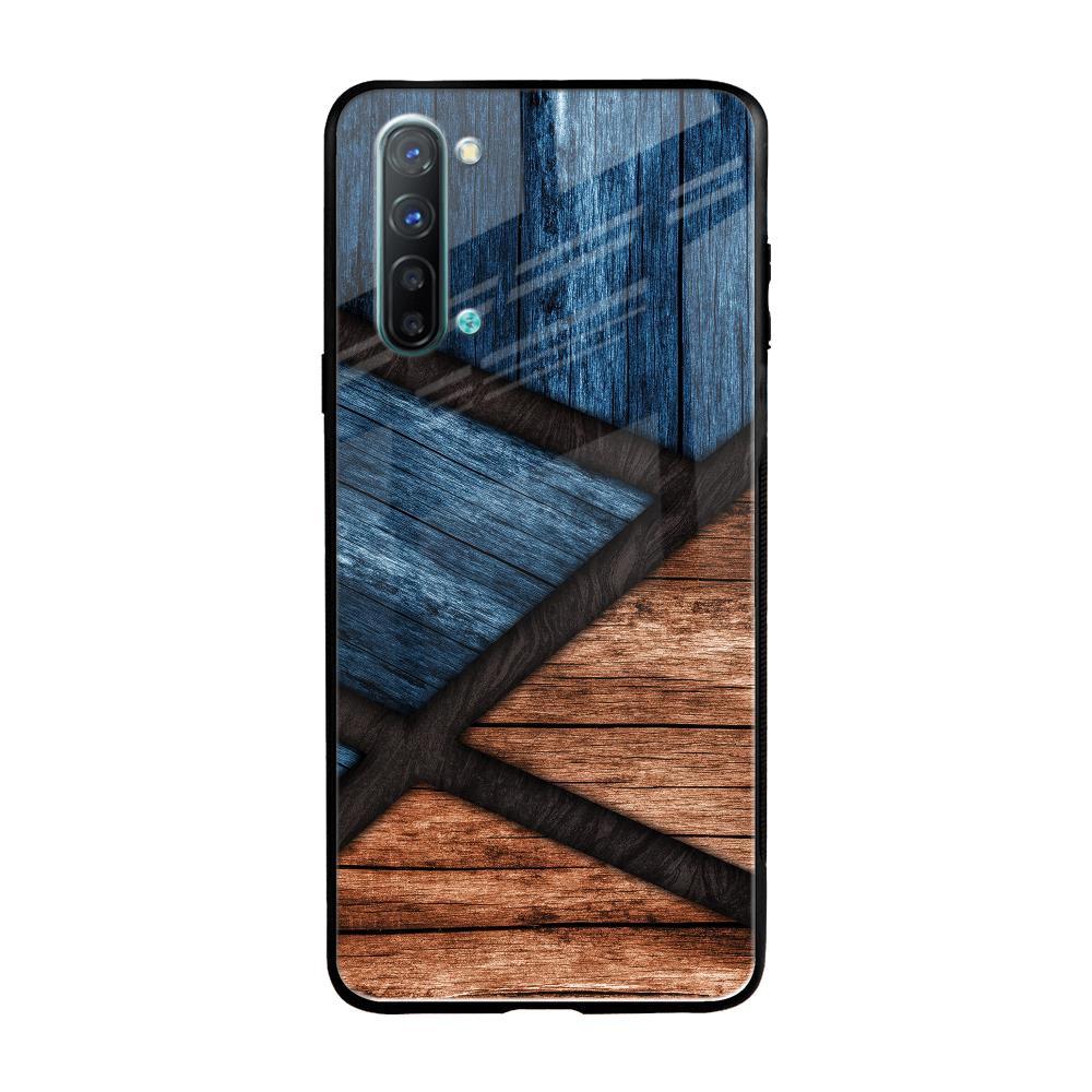 Wooden Tiles Oppo Reno 3 Glass Back Cover Online