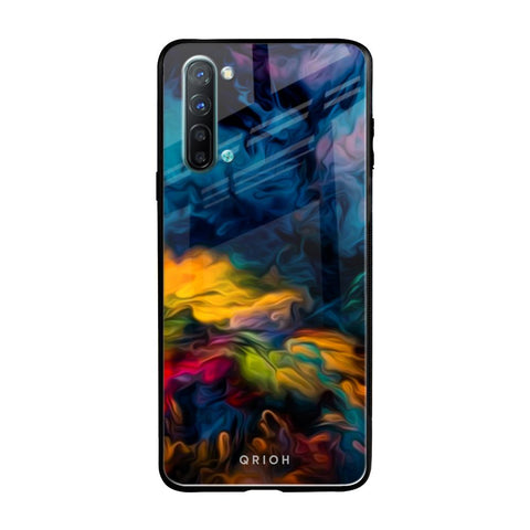 Multicolor Oil Painting Oppo Reno 3 Glass Back Cover Online