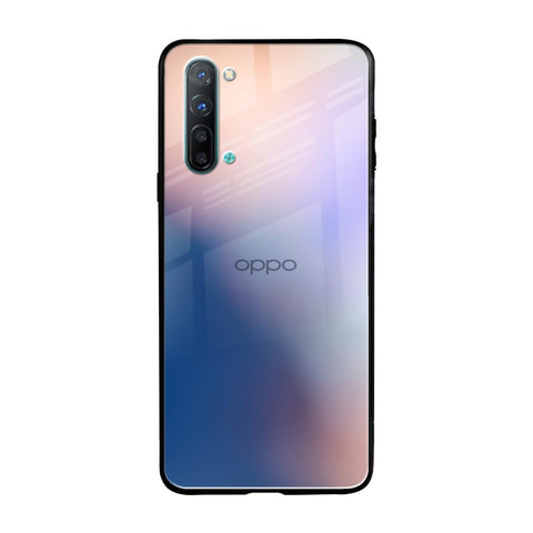 Blue Mauve Gradient Oppo Reno 3 Glass Back Cover Online