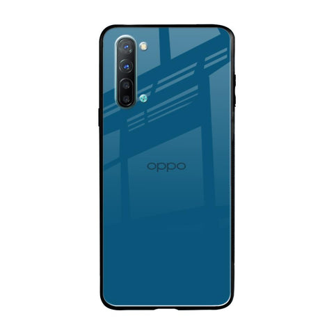 Cobalt Blue Oppo Reno 3 Glass Back Cover Online