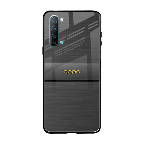Grey Metallic Glass Oppo Reno 3 Glass Back Cover Online