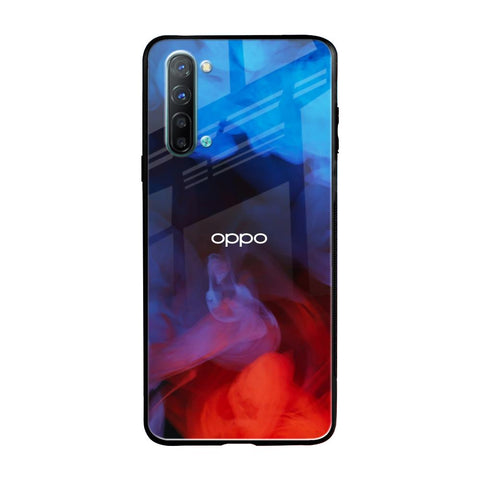 Dim Smoke Oppo Reno 3 Glass Back Cover Online