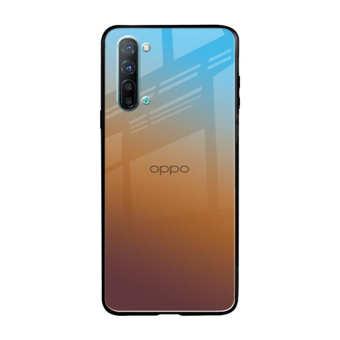 Rich Brown Oppo Reno 3 Glass Back Cover Online