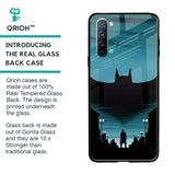 Cyan Bat Glass Case for Oppo Reno 3