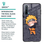 Orange Chubby Glass Case for Oppo Reno 3
