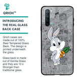 Cute Baby Bunny Glass Case for Oppo Reno 3