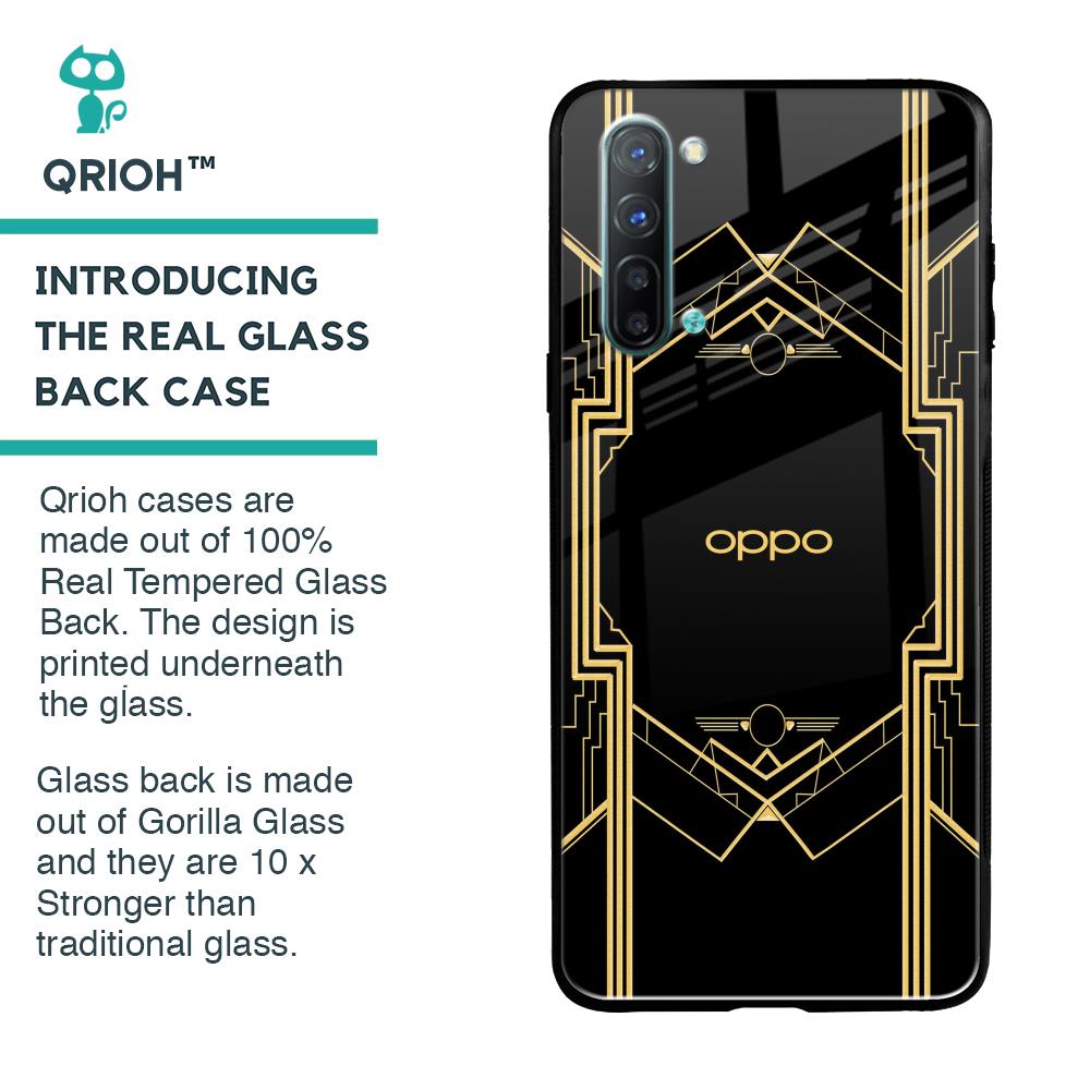 Sacred Logo Glass Case for Oppo Reno 3