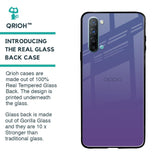 Indigo Pastel Glass Case For Oppo Reno 3