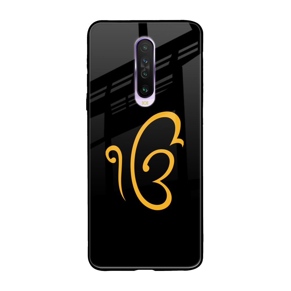 Luxury Fashion Initial Poco X2 Glass Back Cover Online