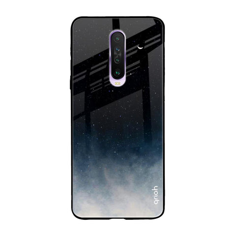 Black Aura Poco X2 Glass Back Cover Online