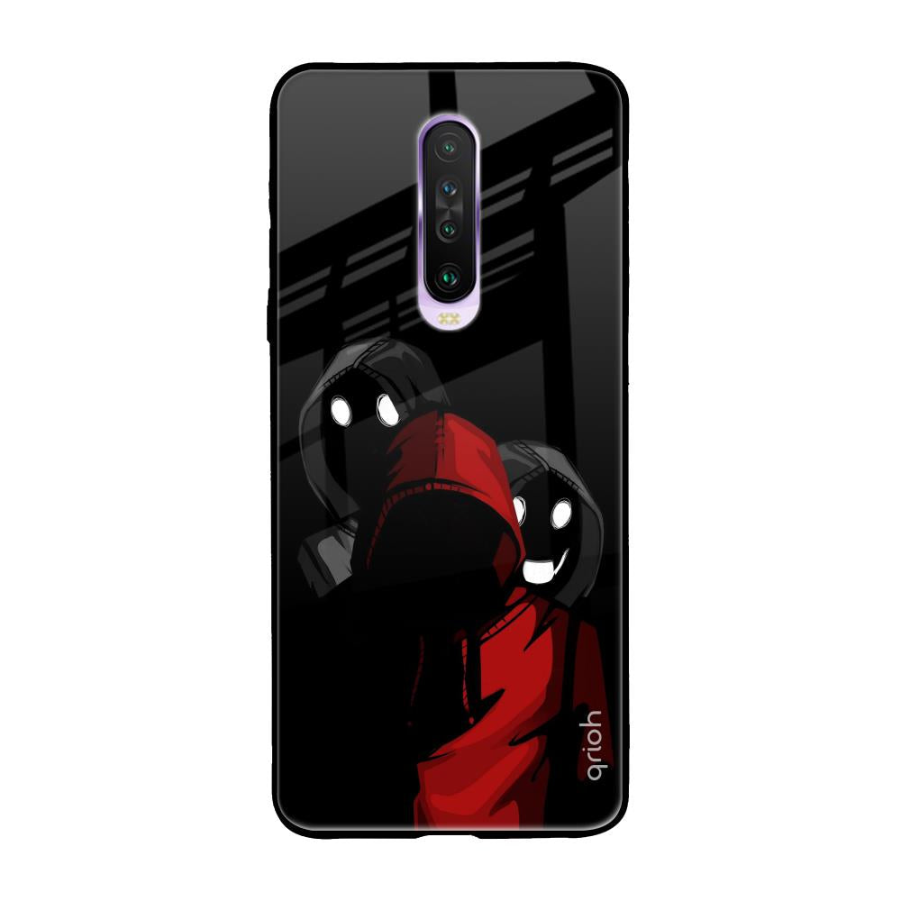 Shadow Character Poco X2 Glass Back Cover Online
