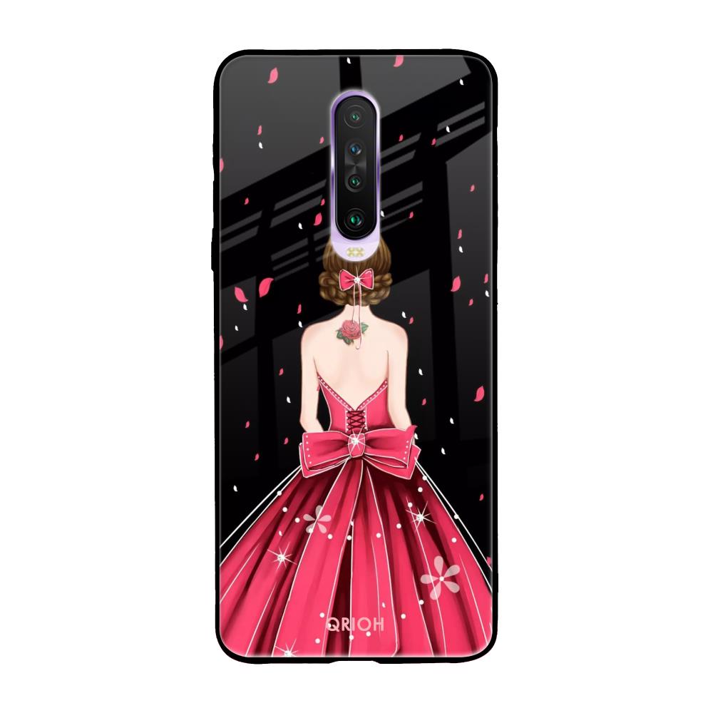 Fashion Princess Poco X2 Glass Back Cover Online