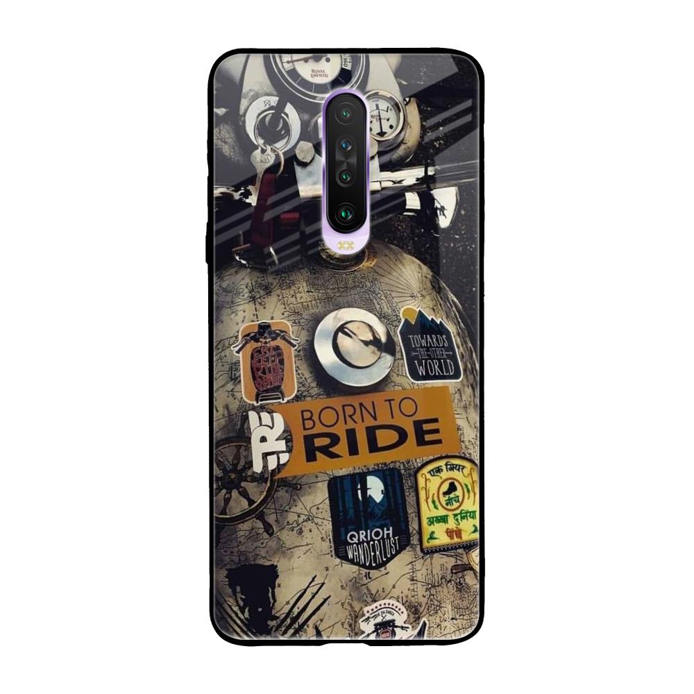 Ride Mode On Poco X2 Glass Back Cover Online