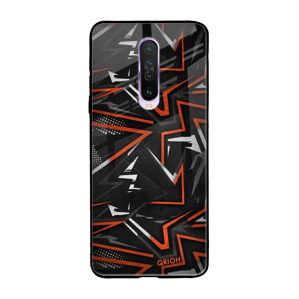 Vector Art Poco X2 Glass Back Cover Online