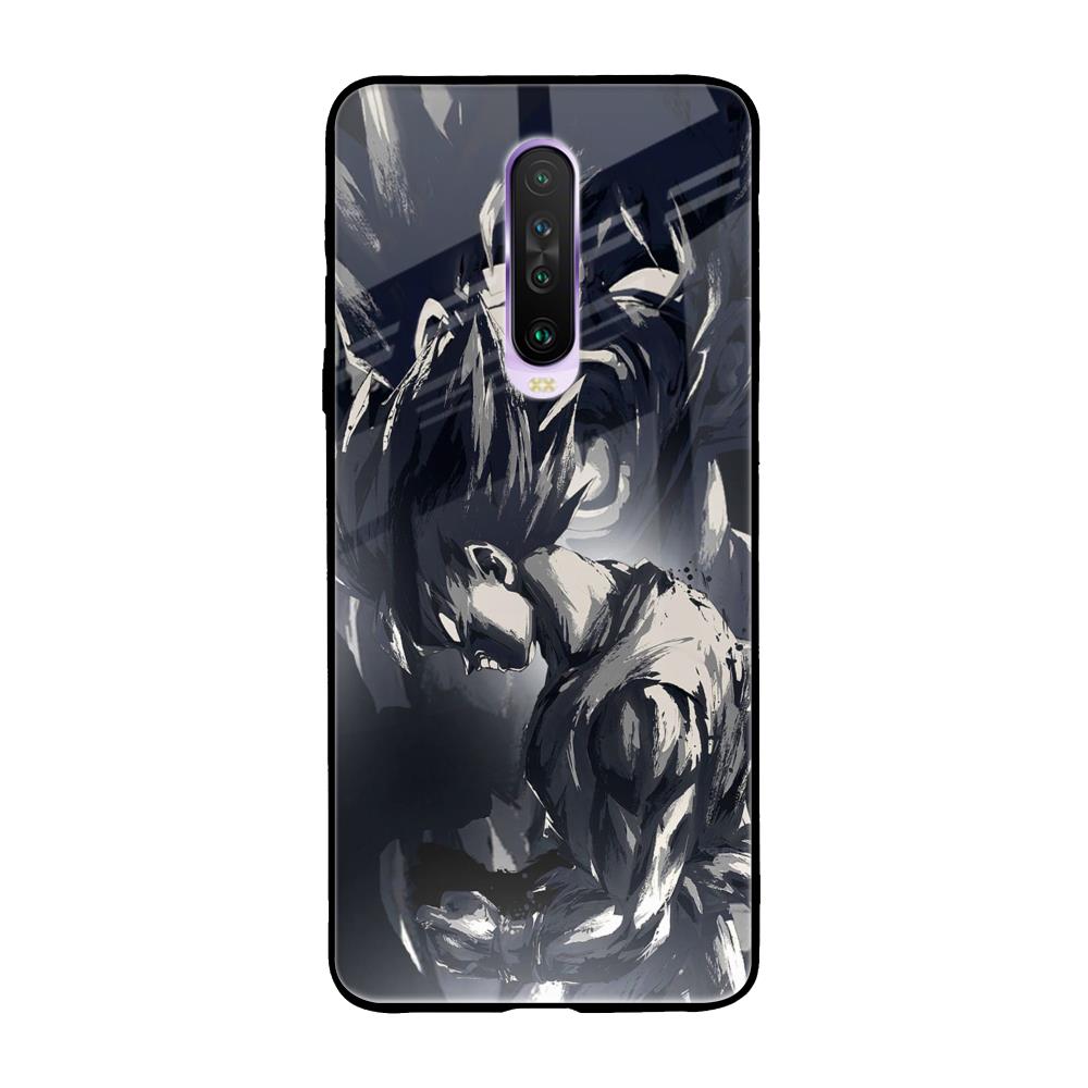Sketch Art DB Poco X2 Glass Back Cover Online