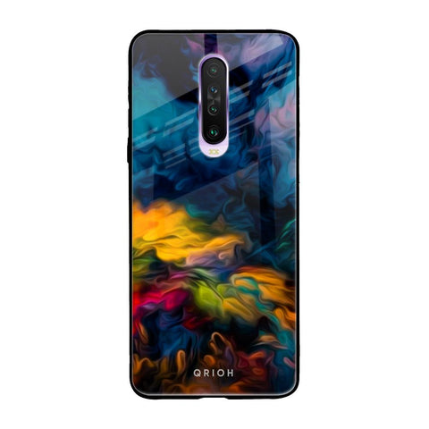 Multicolor Oil Painting Poco X2 Glass Back Cover Online